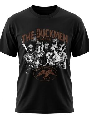 VTG Delta "The Duckmen of Louisiana" Camo T-Shirt - M - Rare!